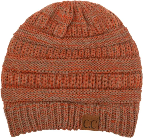 Vista 308 de C.C Trendy Warm Chunky Soft Stretch Cable Knit Beanie