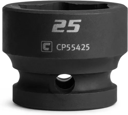 Vista 11 de Capri Tools Zócalo de impacto rechoncho de 0.394 in, accionamiento de 1/2", 6 puntos, métrico, CP55410