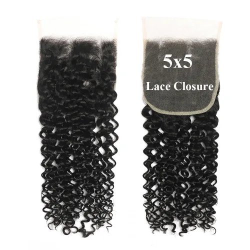 Vista 9 de Peluca de cabello humano con cierre de encaje HD transparente de 5 x 5, onda corporal 12A, cabello virgen brasileño, cierre libre, pre-despuntada