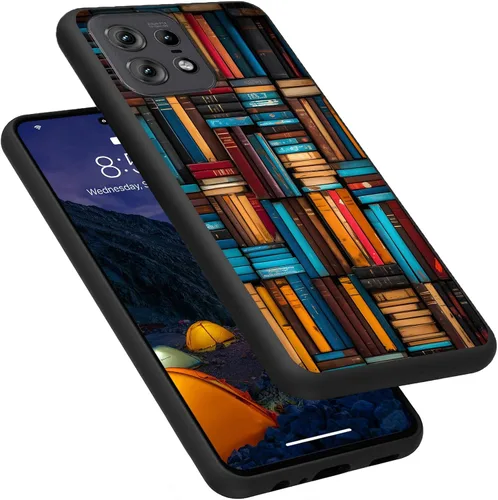 Vista 252 de Funda para Motorola Moto G Play 4G 2024, delgada y ligera, de silicona de TPU suave, color negro, ultrafina, para Motorola Moto G Play 4G 2024, Art