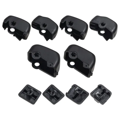 Vista 2 de Tapas negras de la carcasa del interruptor del control de la mano compatibles para Harley Davidson Electra Street Glide