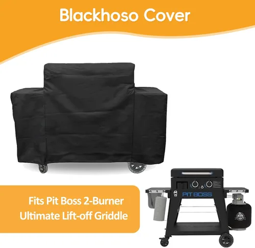 Vista 2 de Funda para parrilla Pit Boss de 2 quemadores Ultimate Lift-Off Grill PB2BGD2, cubierta de parrilla al aire libre para Pit Boss Sierra Griddle 2B