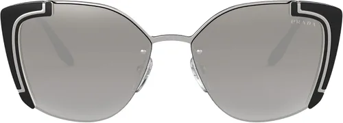 Vista 3 de Prada Mujer 0PR 59VS PlataNegroMarfilEspejo Gris GradientePlata