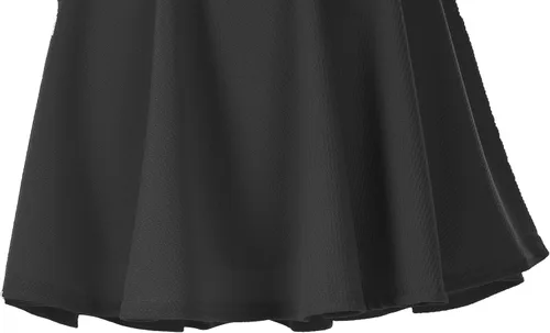 Vista 8 de Urban CoCo Women's Basic Versatile Stretchy Flared Casual Midi Skater Skirt