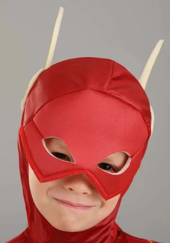 Vista 4 de Disfraz Deluxe de Flash para Niños Pequeños Multicolor