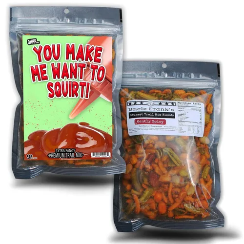 Vista 8 de You Make Me Want to Squirt - Trail Mix - Regalo de broma con temática de ketchup - Regalos para los amantes del ketchup - Regalo para esposos que