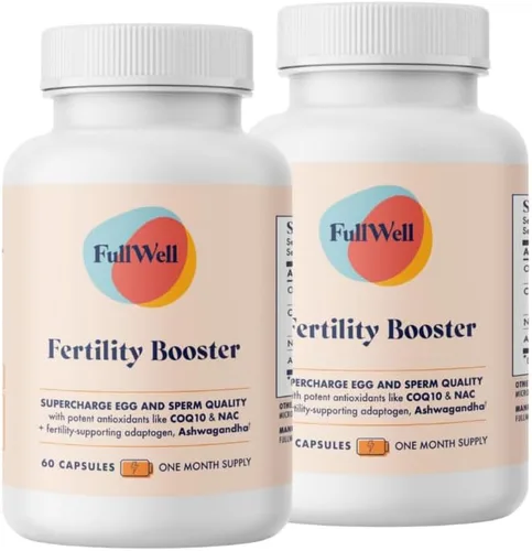 Vista 10 de FullWell Potenciador de fertilidad para hombres y mujeres Apoyo de concepción para una calidad saludable de óvulos, motilidad y fuerza