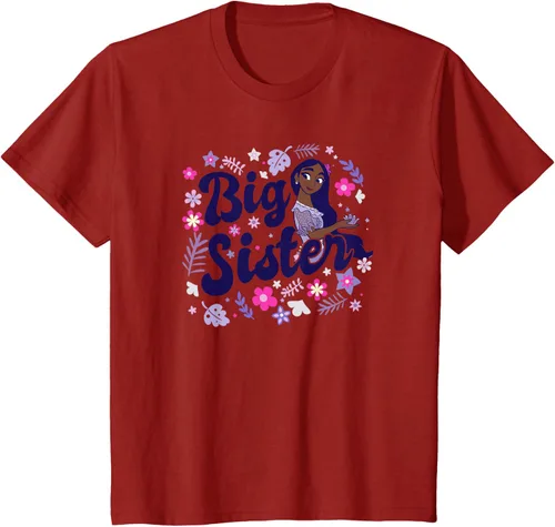 Vista 67 de Disney Encanto Isabela Madrigal Big Sister - Camiseta floral, gris, S Asfalto