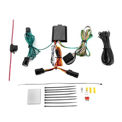 Vista 10 de WeiSen Arnés de cableado de remolque personalizado de 4 pines compatible con Ford Edge Escape Freestar 2004-2012, compatible con Lincoln MKX Fit