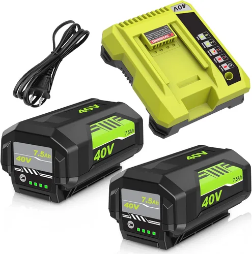 Vista 11 de Reemplazo de 7.5Ah 40 voltios para batería Ryobi 40V 7500mAh OP40601