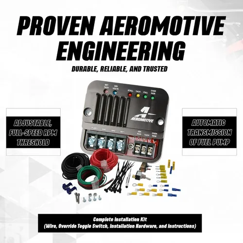 Vista 3 de Aeromotive Controlador de velocidad de bomba de combustible Billet - 16306