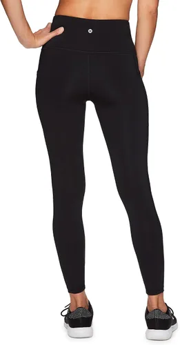 Vista 3 de RBX Active - Leggings de yoga para correr con bolsillos y cintura alta a prueba de sentadillas para mujer
