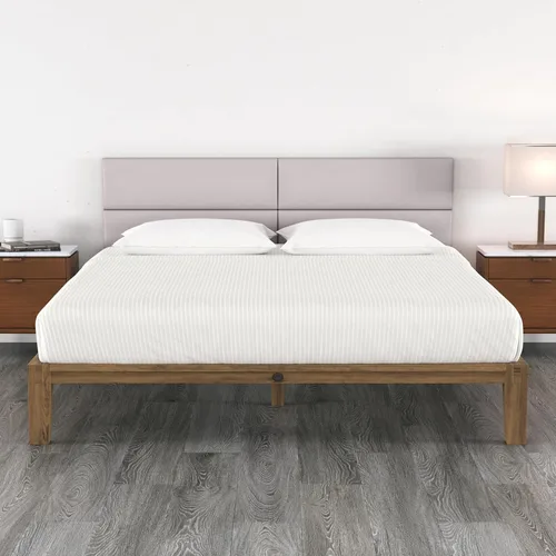 Vista 35 de Jaxx Panelist - Cabecero acolchado moderno, juego de 4 paneles para montar en la pared (cada uno de 11.25 x 30 pulgadas), tamaño Queen