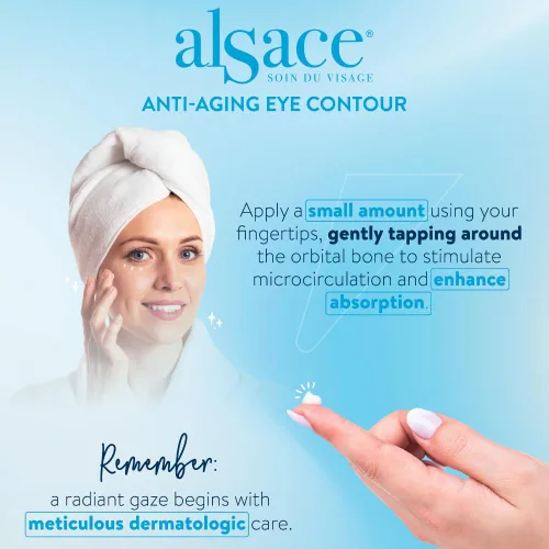 Vista 6 de EPIDERMIQUE - Contorno de ojos antienvejecimiento Alsace Crema hidratante para ojos con bioactivos, vitamina C y ácido hialurónico para arrugas