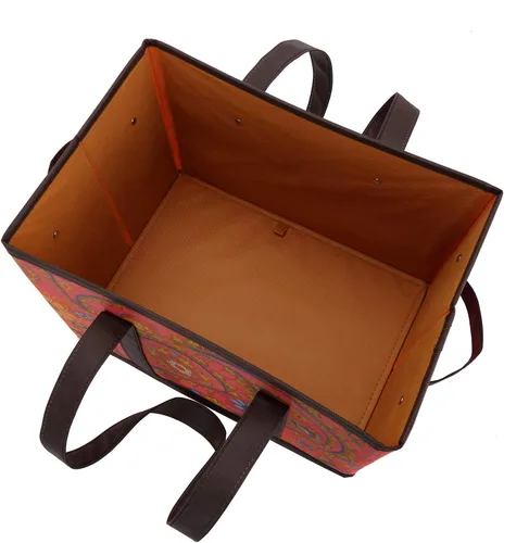 Vista 5 de Foraineam Juego de bolsas reutilizables para comestibles, bolsas de compras plegables y resistentes con fondo reforzado