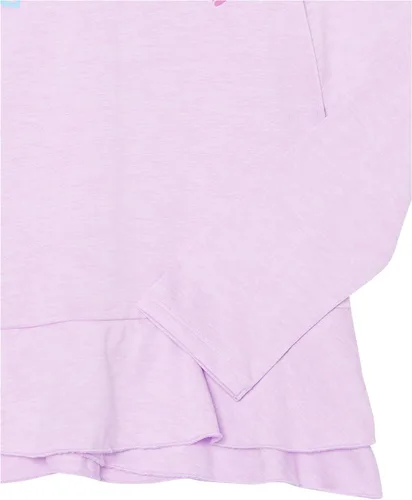 Vista 3 de adidas Conjunto de camiseta con capucha de manga larga y medias gráficas para niñas