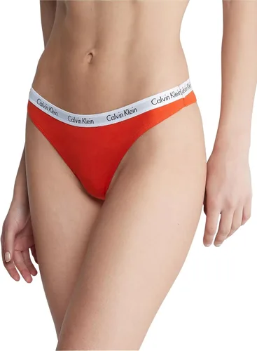 Vista 4 de Calvin Klein Paquete de 5 tanga Carousel, Blanco