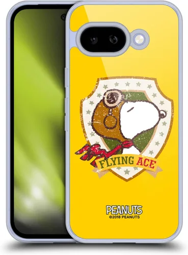 Vista 15 de Head Case Designs Officially Licensed Peanuts Flying Ace The Many Faces of Snoopy Gel Case [Military Grade Protection] Compatible with Google Pixel 3