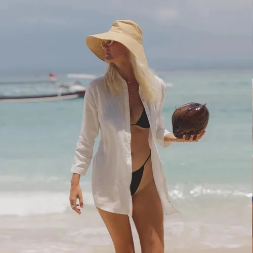 Vista 4 de Tanga sexy para mujer, tanga de bikini de cintura baja
