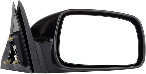 Vista 7 de Conjunto de espejo lateral del conductor o del pasajero para Ford F150 F250 F350 plegable manual, sin calefacción, color negro liso, paquete de 1