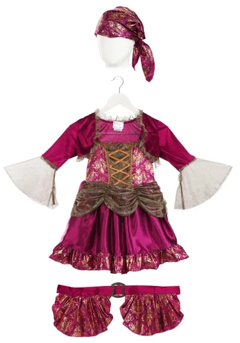 Vista 7 de Vestido de Disfraz de Pirata Primer Oficial para Niña Multicolor