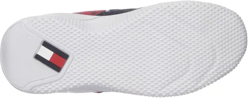 Vista 4 de Tommy Hilfiger Zapatillas de deporte unisex para niños con correa cadete