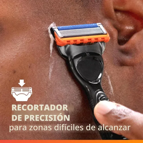 Vista 7 de Gillette Fusion5 Power Razor para hombres, 1 mango de maquinilla de afeitar Gillette Power + 1 repuesto de cuchilla