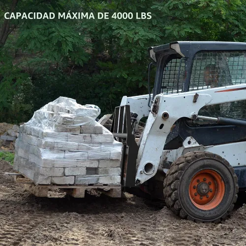 Vista 3 de YITAMOTOR Accesorio universal para horquilla de palet de 4000 libras, marco Negro