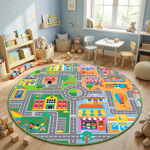 Vista 15 de Alfombra infantil ABC para sala de juegos, alfombra del alfabeto para dormitorio, educativa para aprender preescolar, alfombras para guardería