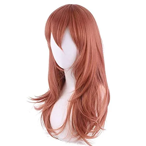 Vista 2 de ZIFUNMUR Anime DenjiAngel Devil Cosplay Peluca Unisex Largo Liso Pelo Sintético Accesorios para Halloween (Angel Devi)