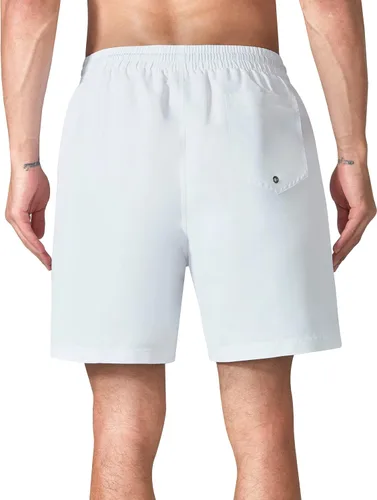 Vista 3 de NOMINATE Traje de baño para hombre, de secado rápido, con forro de malla para playa, natación, surf