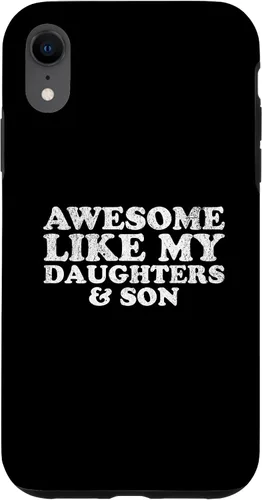 Vista 25 de Awesome Like My Two Daughters and Son Funny Mom Dad Parent Case for iPhone 16