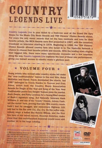 Vista 2 de Country Legends Live, Volume 4 DVD!