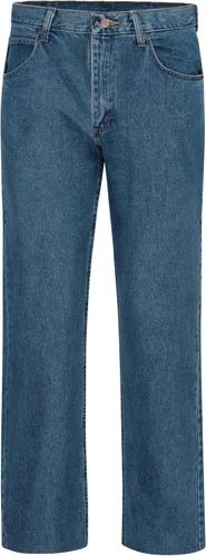 Vista 6 de Red Kap – Pantalones de jean de ajuste relajado para hombre Stonewash