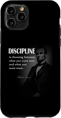 Vista 10 de Funda con cita para iPhone 15 Abraham Lincoln