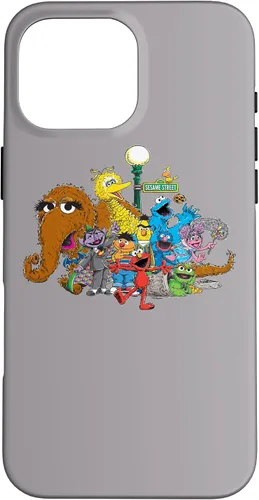Vista 19 de Sesame Street Carcasa Group Street Light para iPhone 17