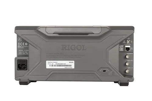 Vista 5 de Rigol Analizador de espectro DSA832E-TG, analizador de espectro barrido, Rango de frecuencia 9kHz ~ 3.2GHz, descripción 10Hz ~ 1MHz, con fuente