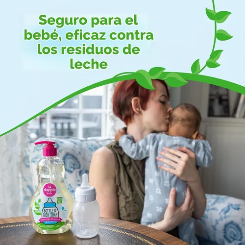 Vista 5 de Dapple Baby - Biberón y jabón para platos de cítricos frescos - 16.9 onzas