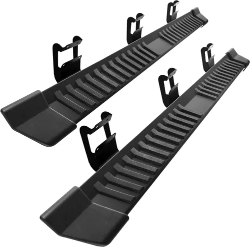 Vista 11 de COMNOVA Estribos Compatibles con Ford F-150 Crew Cab 2004-2014 (4 puertas de tamaño completo), diseño de almohadilla de paso de 6 pulgadas, barras
