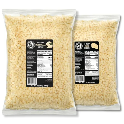 Vista 28 de Carniceros barbudos de queso cheddar de alta temperatura de 2.5 libras – Cubos de 1/4 de pulgada estables en almacenamiento para hasta 25 libras