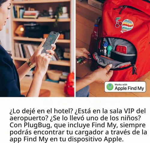 Vista 3 de Twelve South PlugBug - Bloque de cargador USB-C de 120W, hub de bloque de carga rápida de 4 puertos para iPhone, iPad, MacBook y más