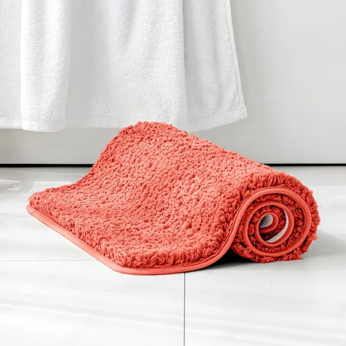 Vista 78 de MIULEE Alfombras de baño negras, suaves y pequeñas, absorbentes, antideslizantes, de secado rápido, esponjosas, para baño, bañera y duchas, lavables