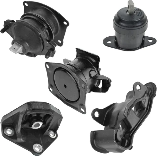 Vista 157 de TRQ Kit de montaje de motor de transmisión de motor de 5 piezas compatible con Ford Five Hundred Montego 6sp Auto AT 2005 - 2007