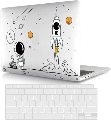 Vista 25 de Funda compatible con MacBook Pro de 13 pulgadas modelo: A1278 con CD-ROM (versión 2012 2011 2010 2009 2008), cubierta rígida de plástico y cubierta