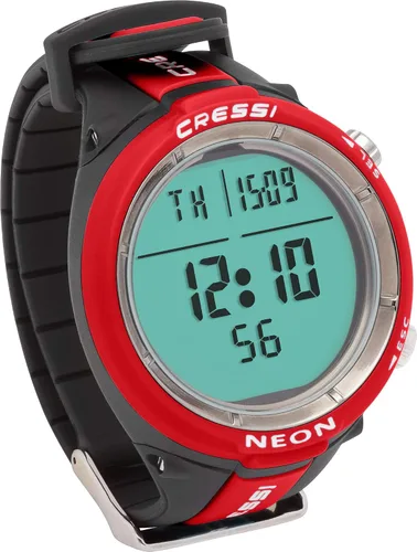 Vista 4 de Cressi Neon Scuba Diving Watch Computer - 4 Programs - Air/Nitrox, Freediving, Gage - Made in Italy, Quality Since 1946