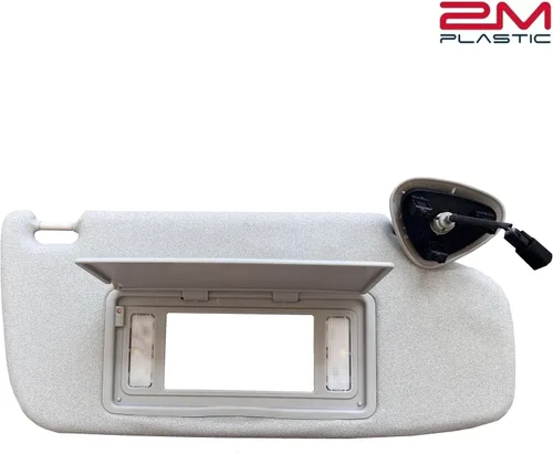 Vista 4 de Visera solar para Chevy Blazer S10 1995-2005 para conductor y pasajero, calidad de equipo original (gris + claro)