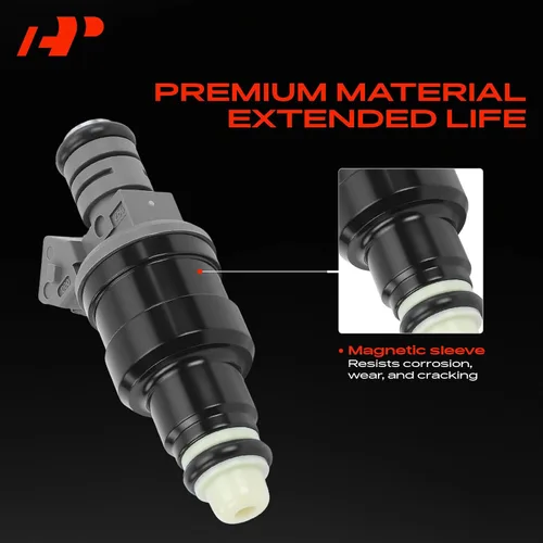 Vista 3 de A-Premium Juego de 6 inyectores de combustible compatibles con Ford F-150 1997-1998, E-150 Econoline 1997-2000, E-250 Econoline/E-150 Econoline Club