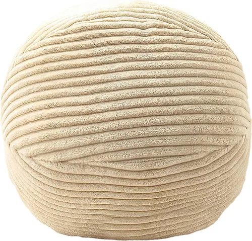 Vista 25 de Almohada de estilo nórdico suave con forma geométrica. Almohada de flores, almohadas de nube. La almohada. Cojín, cojín. Pelota, Marrón