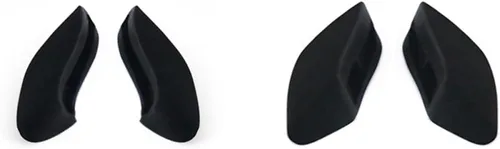 Vista 4 de Audífonos y boquilla de repuesto para Oakley Flak Jacket/Flak Jacket XLJ, color negro