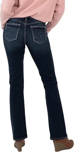 Vista 3 de Silver Jeans Co. Suki - Jeans ajustados de tiro medio para mujer